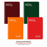 Vintage Notebook, (No. 34 & 42) (7.75cm x 12.25cm) Soft Cover Plastic